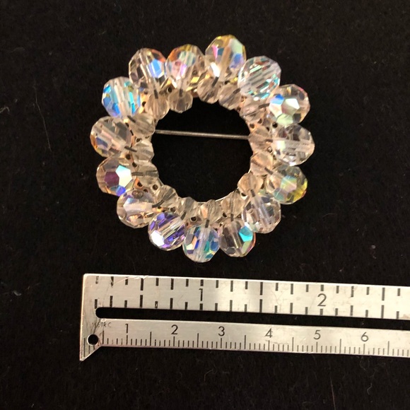 💕Host Pick - Aurora Borealis Earrings & Brooch Circa 1950/1960s - Picture 5 of 6